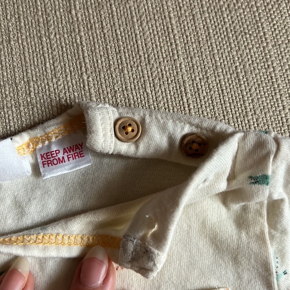 Zara 3-6m animal print t-shirt - Picture 3 of 4